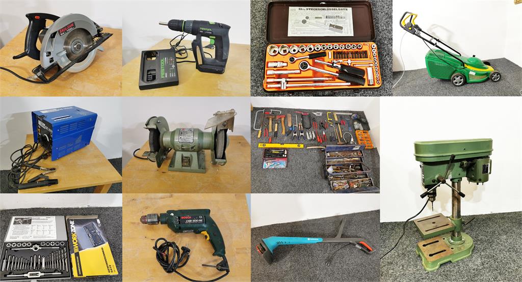 Werkzeug und Gartengeräte 